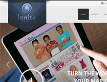 Tablet Screenshot of ignitetechsolutions.com